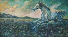 Вольному воля,
(1974 Холст. Масло. 60x100)