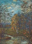 Черная речка,
(1979 Холст. Масло. 60x50)